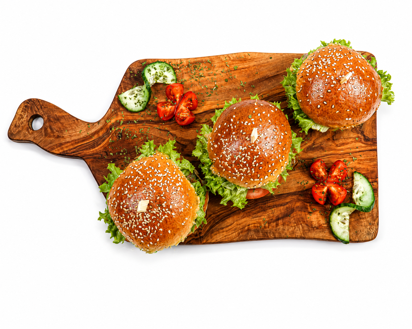 Trio de Burger Gourmet aux 3 Viandes D'exception